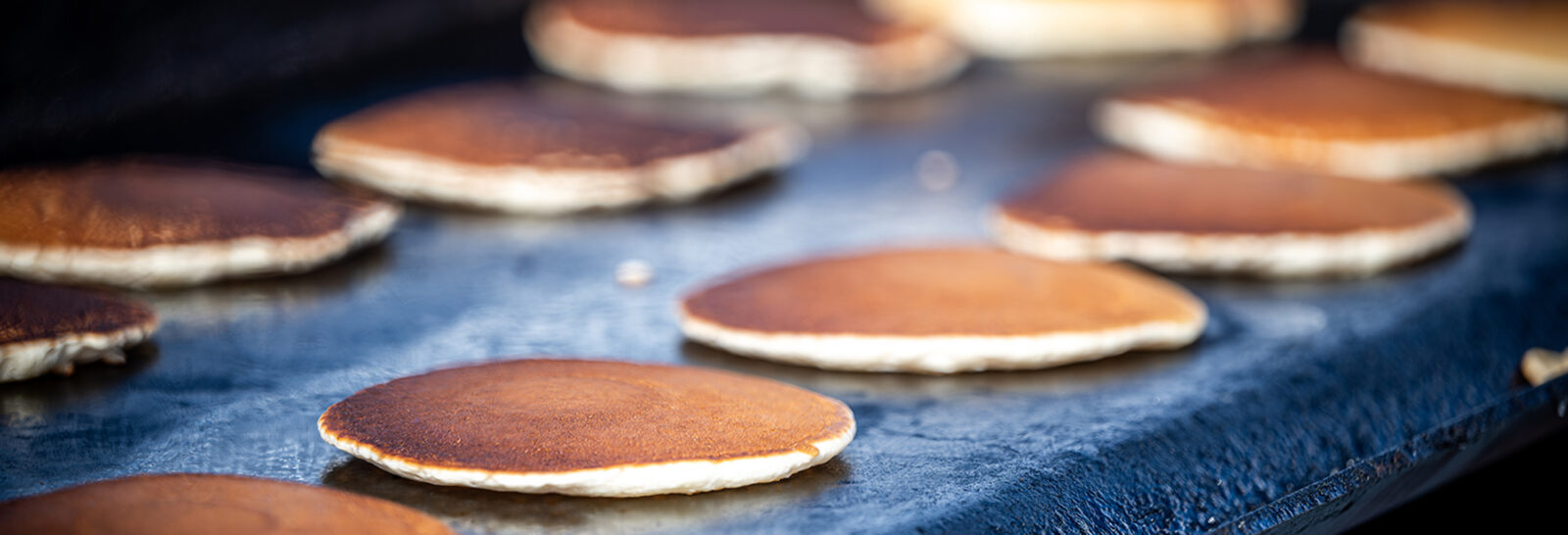 Pancake Breakfast banner image.