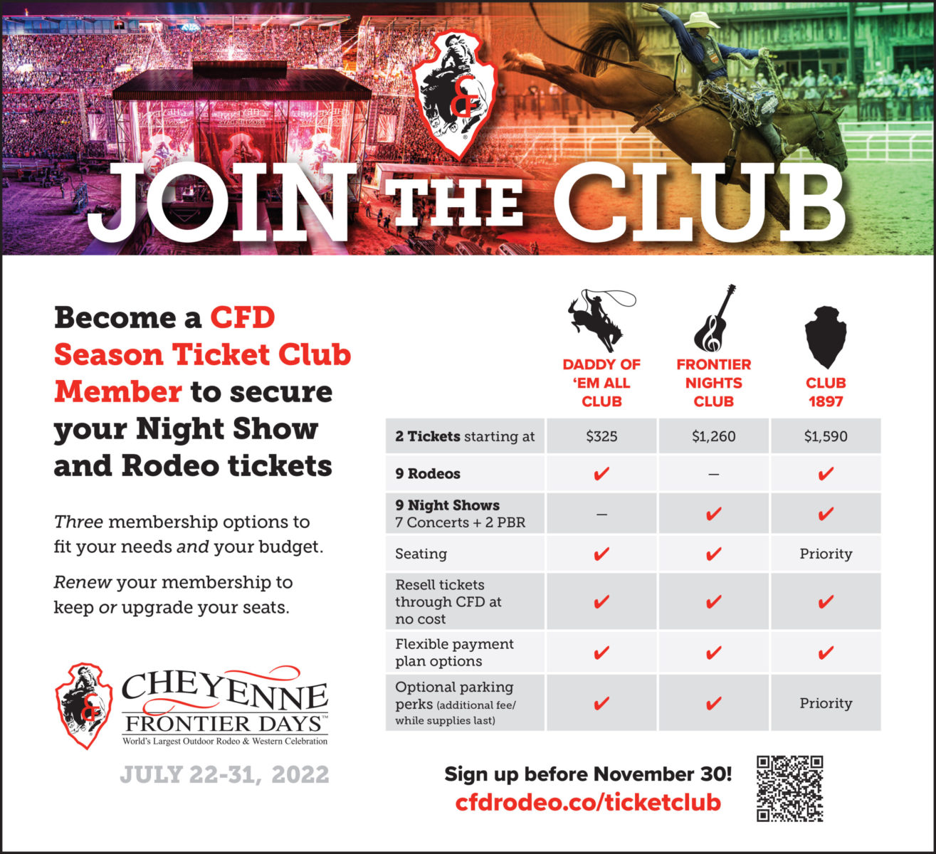 CFD Invites You to Join the Club