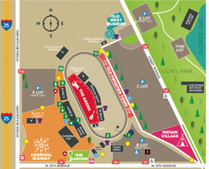 Maps & Seating Charts - Cheyenne Frontier Days