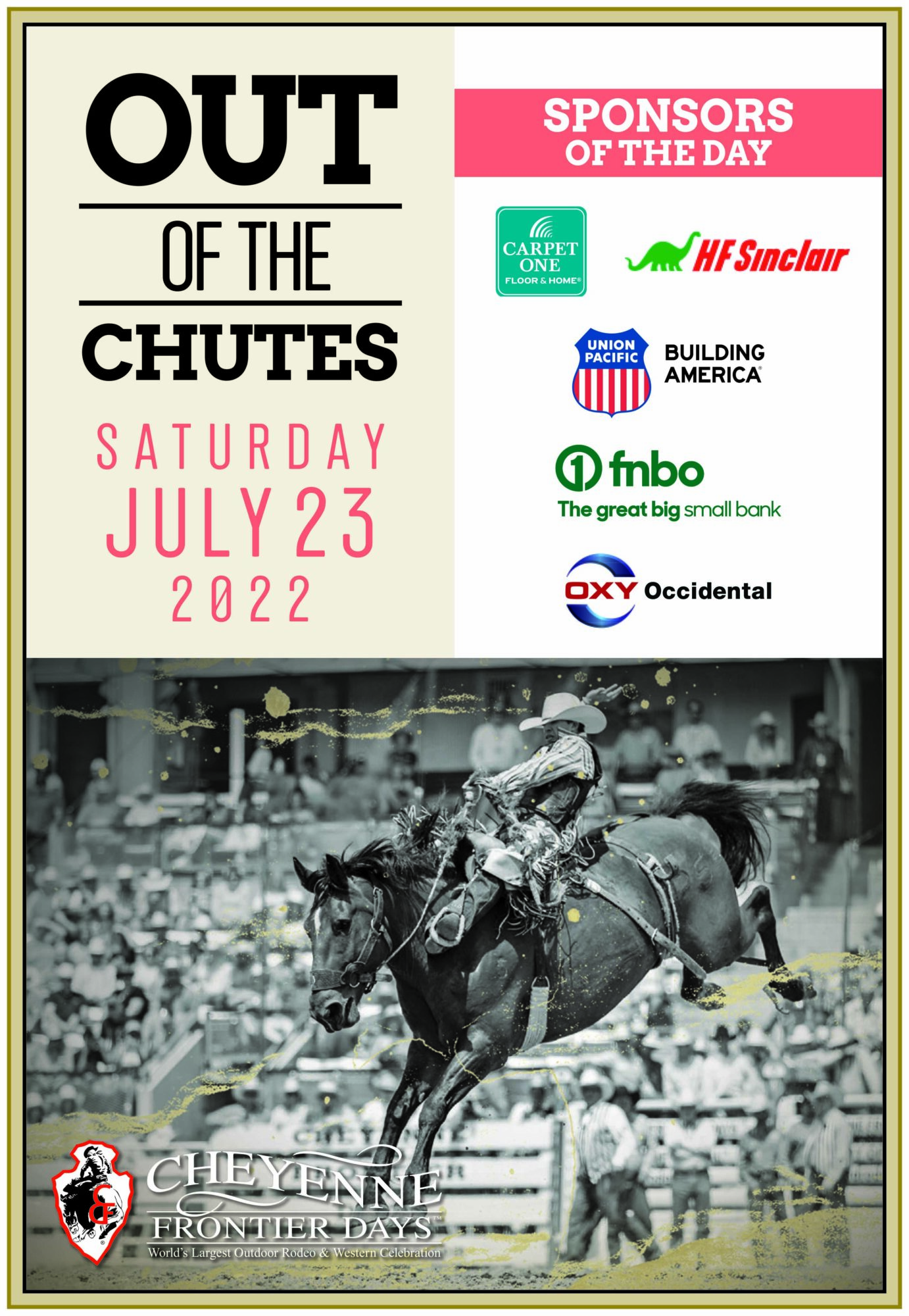 Rodeo Daysheets - Cheyenne Frontier Days