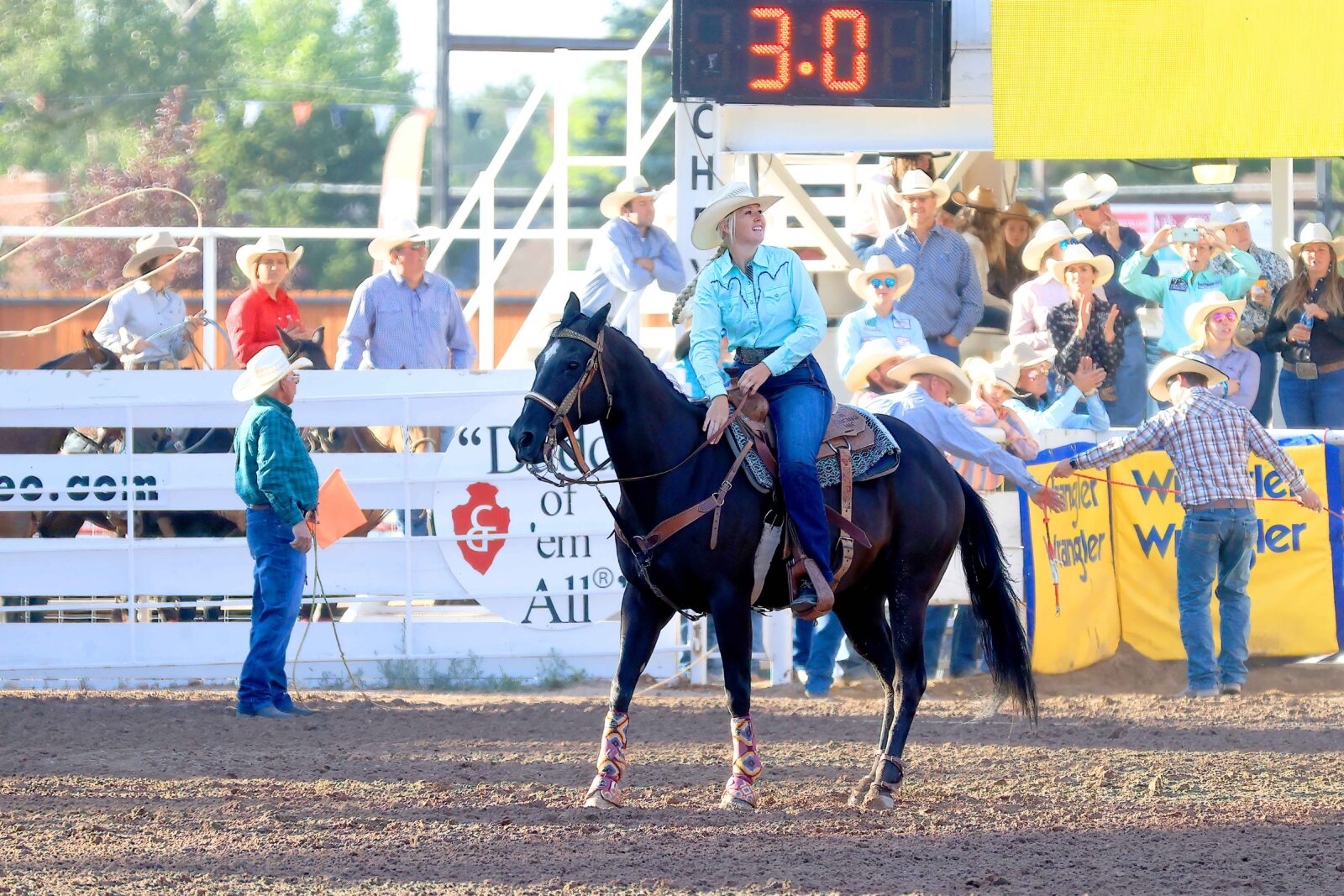 Cheyenne Frontier Days Rodeo qualifying rounds see new records