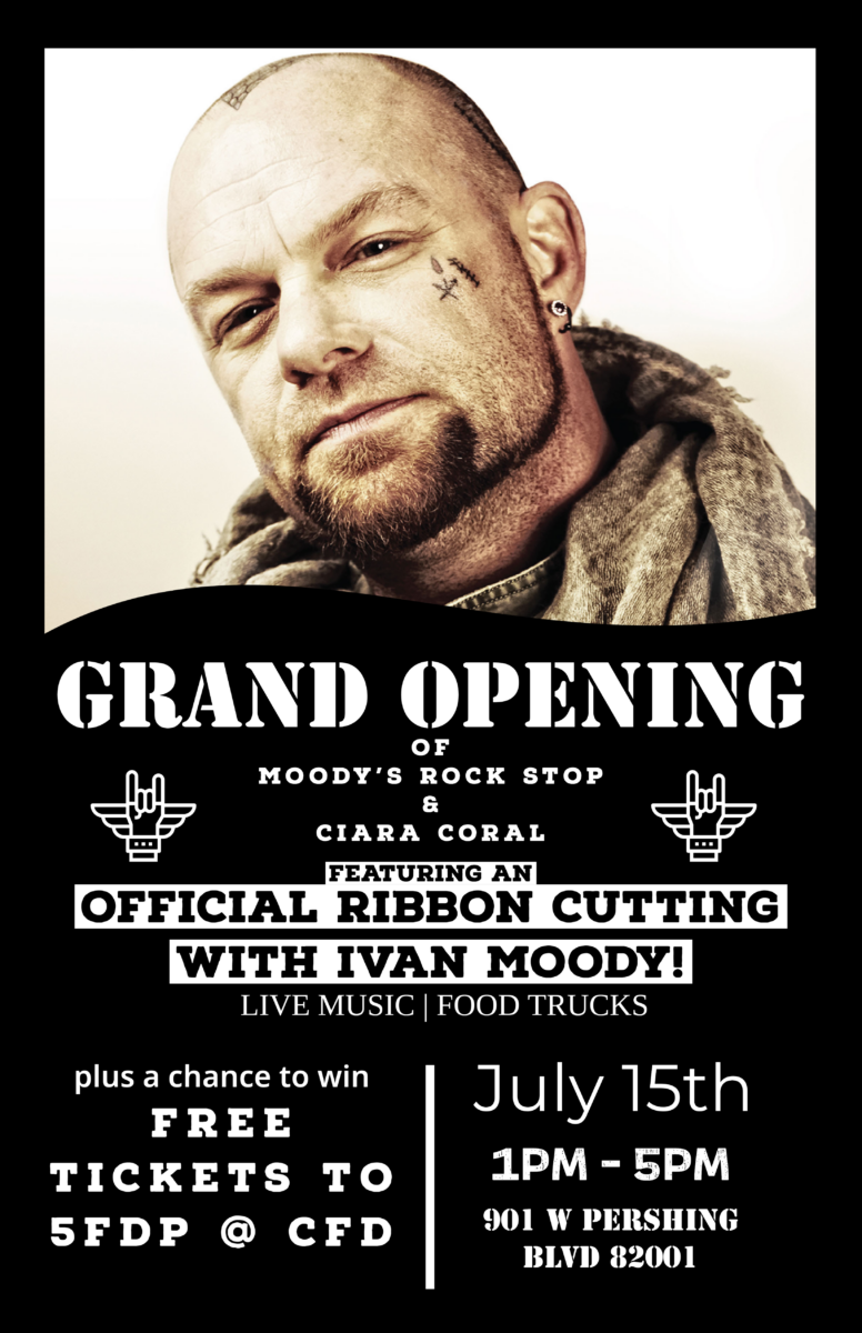 Five Finger Death Punch Lead Singer Ivan Moody to Celebrate Grand Opening of Two Businesses