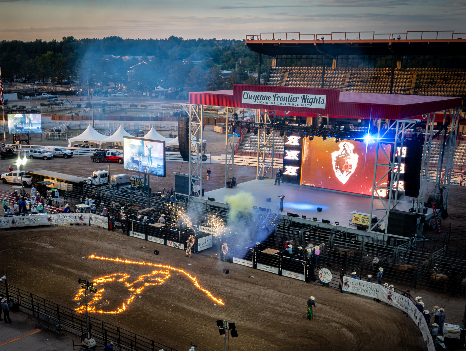 PRCA Xtreme Bulls banner image.